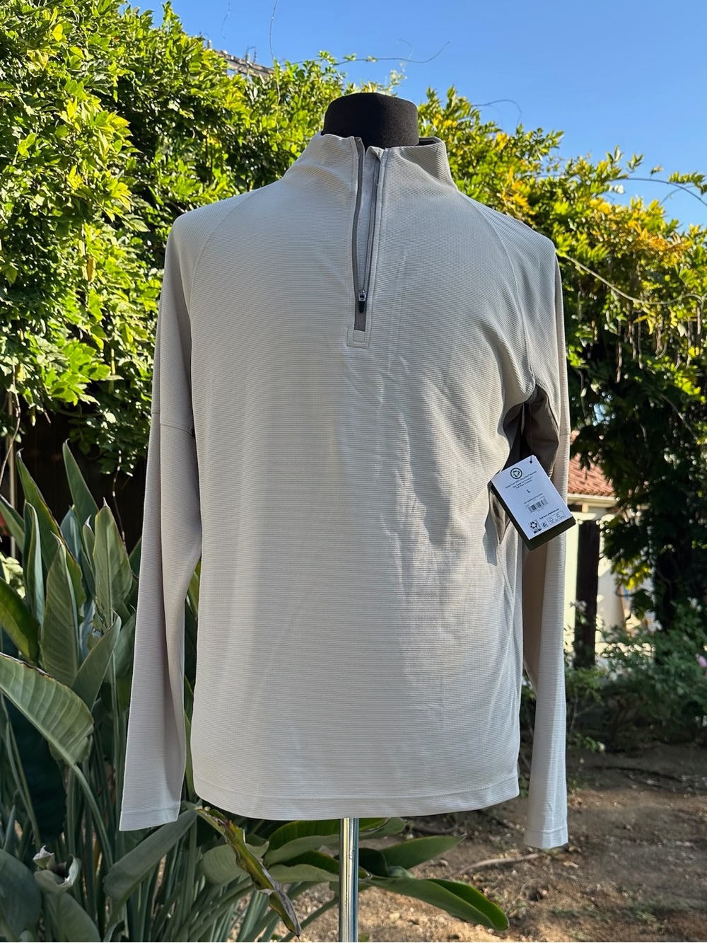 NWT Adidas Ozark Trail quarter zip pull-over - Size L